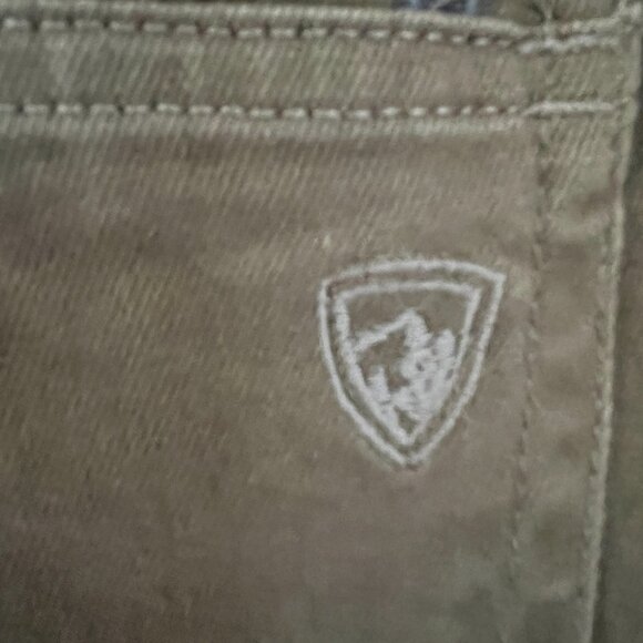 Kuhl Kontour Skinny Stretch Cotton Jeans, Olive, Size 6L - Picture 9 of 10